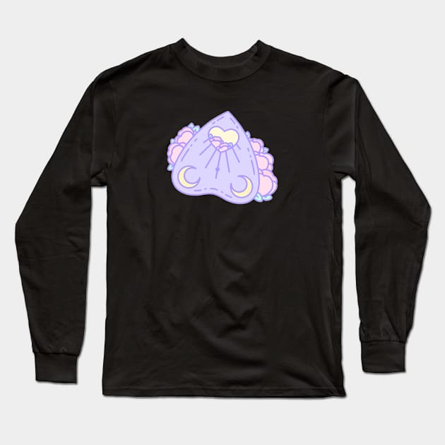 Floral Pastel Planchette Long Sleeve T-Shirt by Cosmic Queers